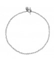 Dower and Hall - Sterling Silver Small Nugget Nomad Necklace